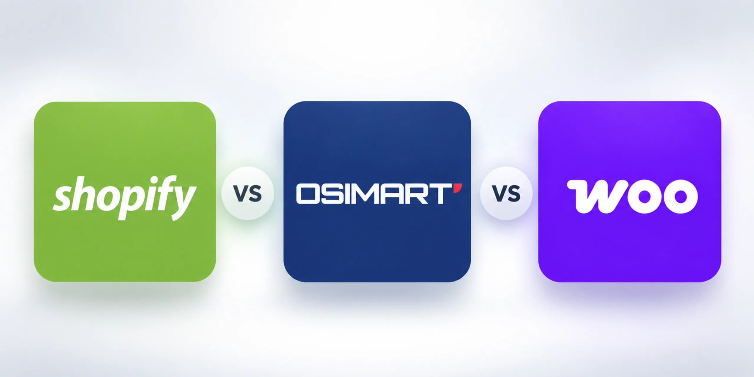 Osimart vs Shopify vs WooCommerce: Three Commerce Platforms Built on Years of Experience